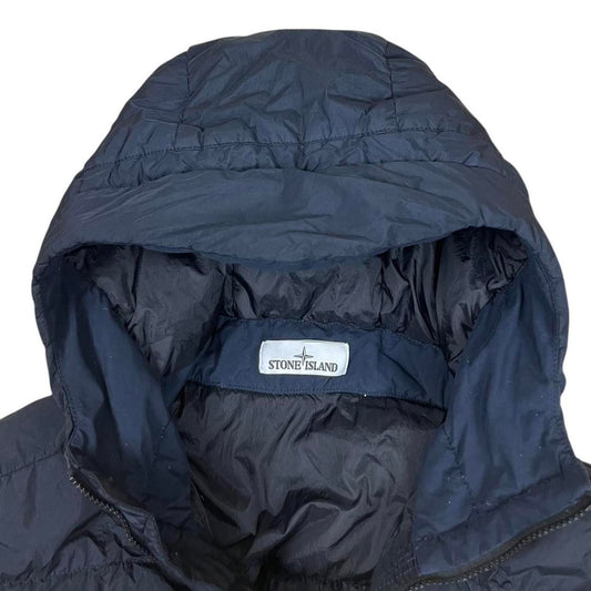 Blue Stone Island Crinkle Reps NY Down Jacket