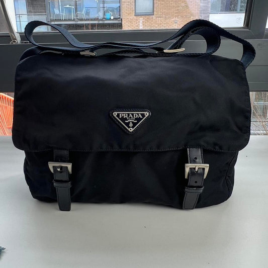 Prada Nylon Crossbody Bag.