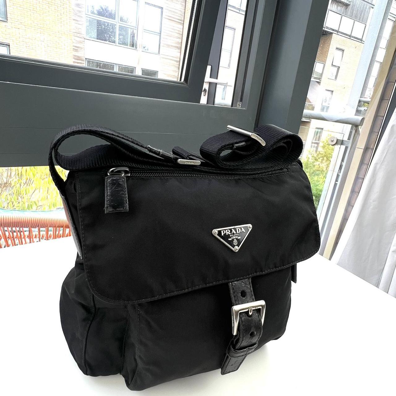Prada Nylon Crossbody Bag.
