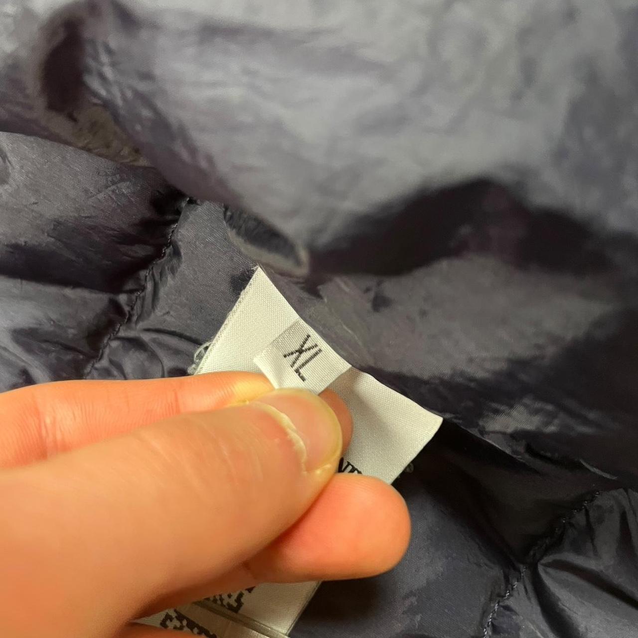 Blue Stone Island Garment Dyed Down Puffer Jacket