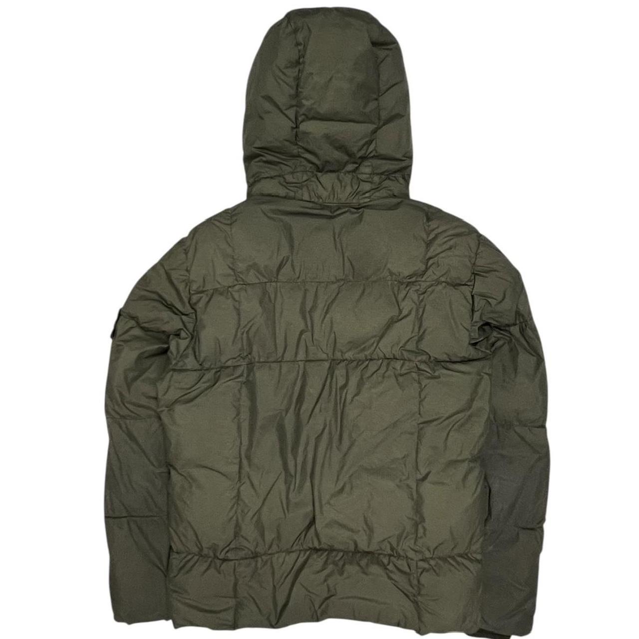 Stone Island Garment Dyed Crinkle Reps NY Down Jacket.
