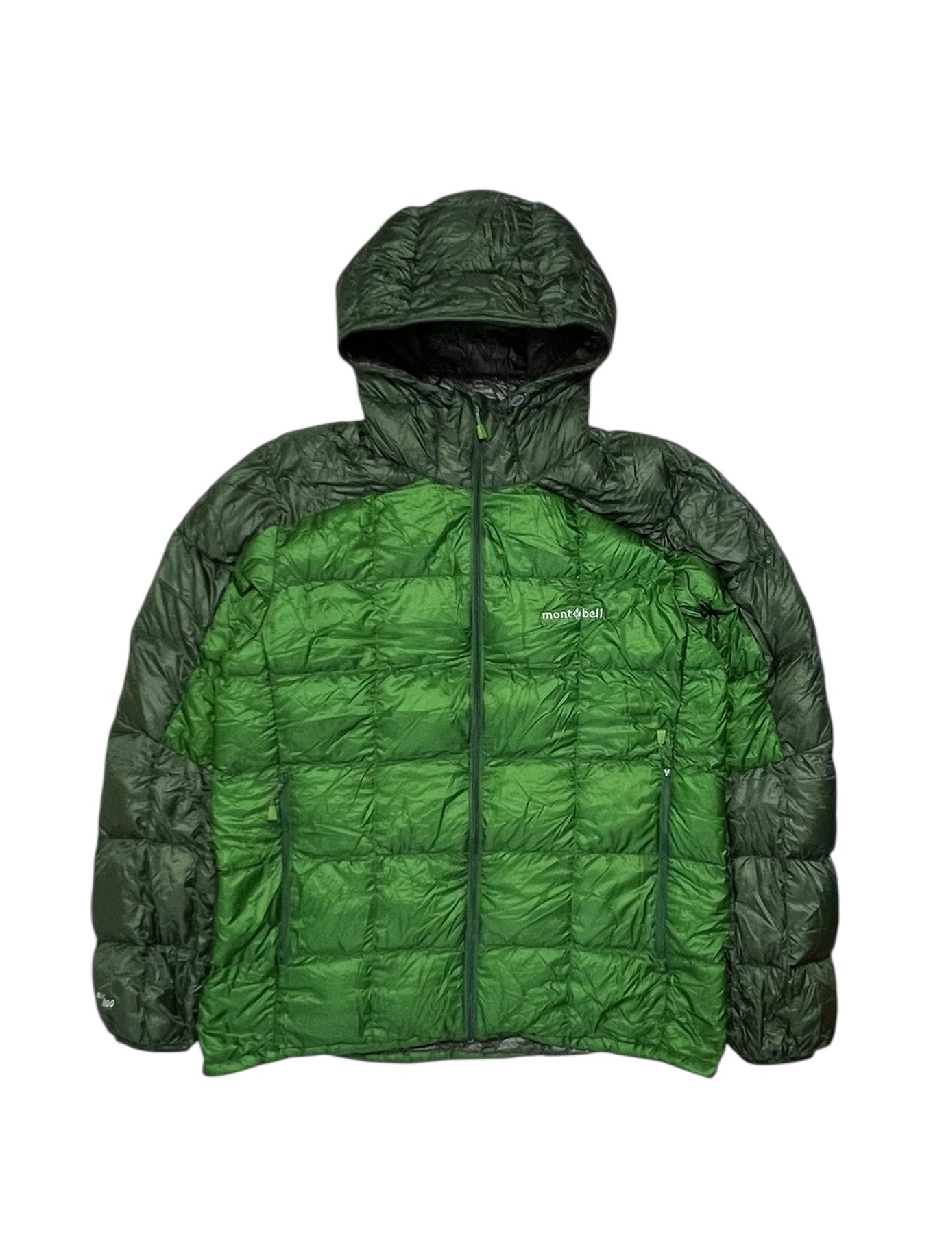 Green Montbell Down Jacket