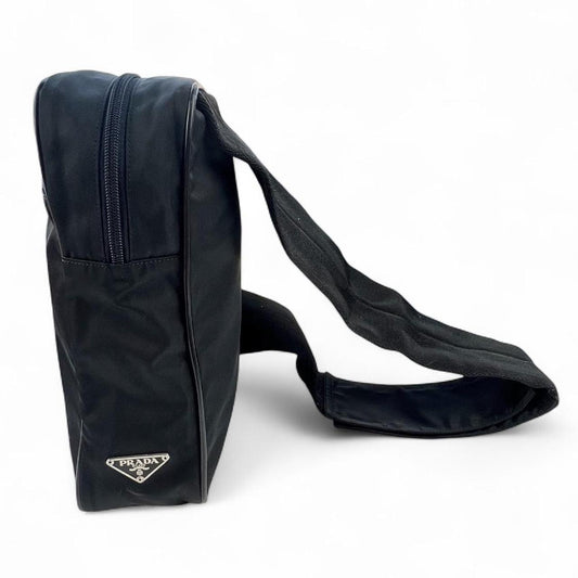 Prada Nylon Shoulder Bag.