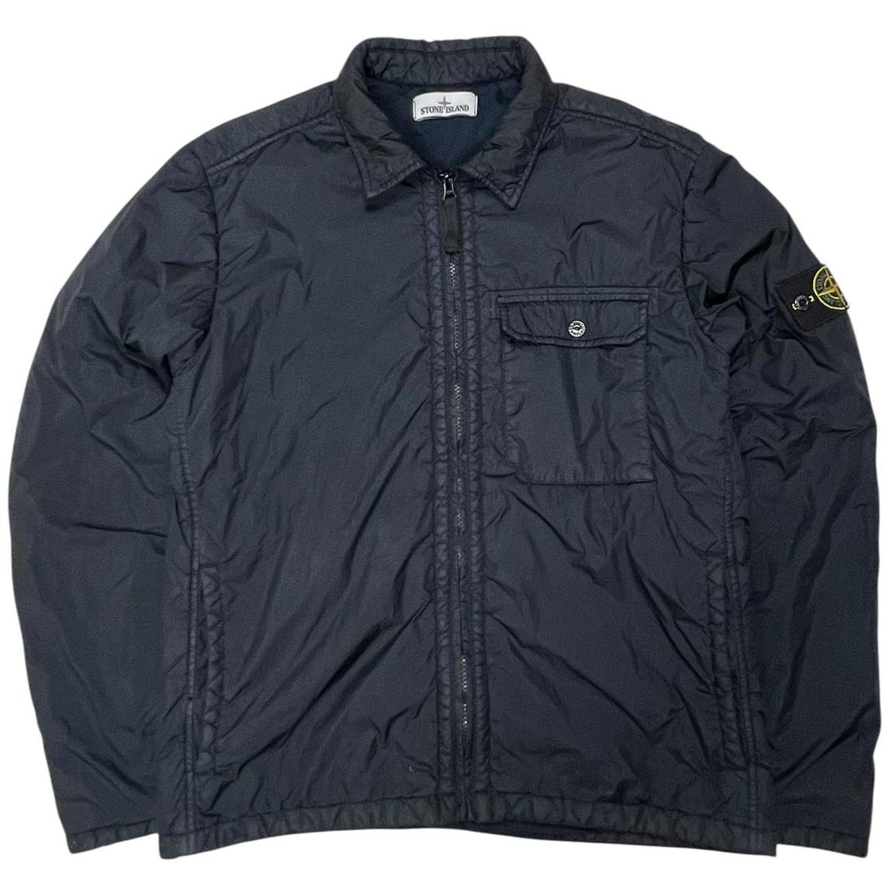 Stone Island Down Overshirt Jacket.