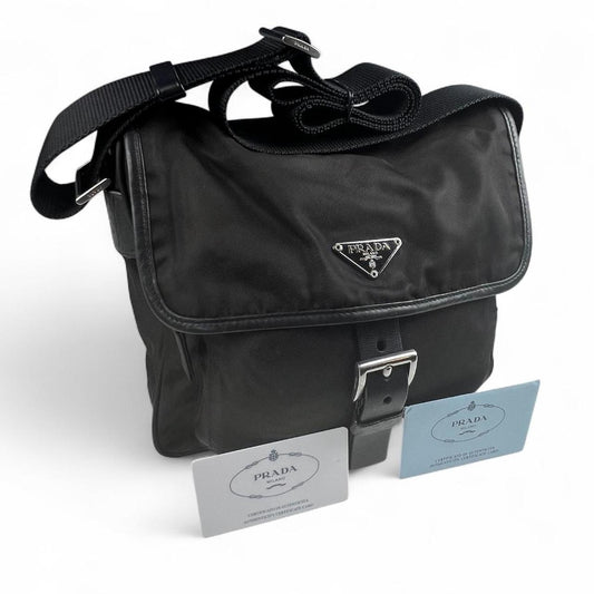 Prada Nylon Crossbody Bag.