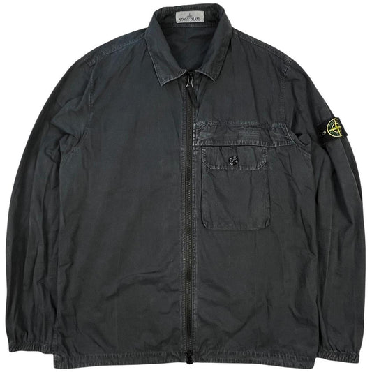 Stone Island Canvas Overshirt .