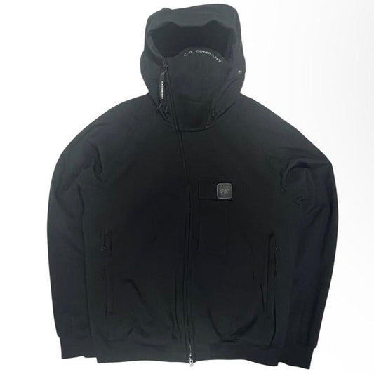 CP Company Soft Shell Metropolis Masked Zip Up Jacket  .