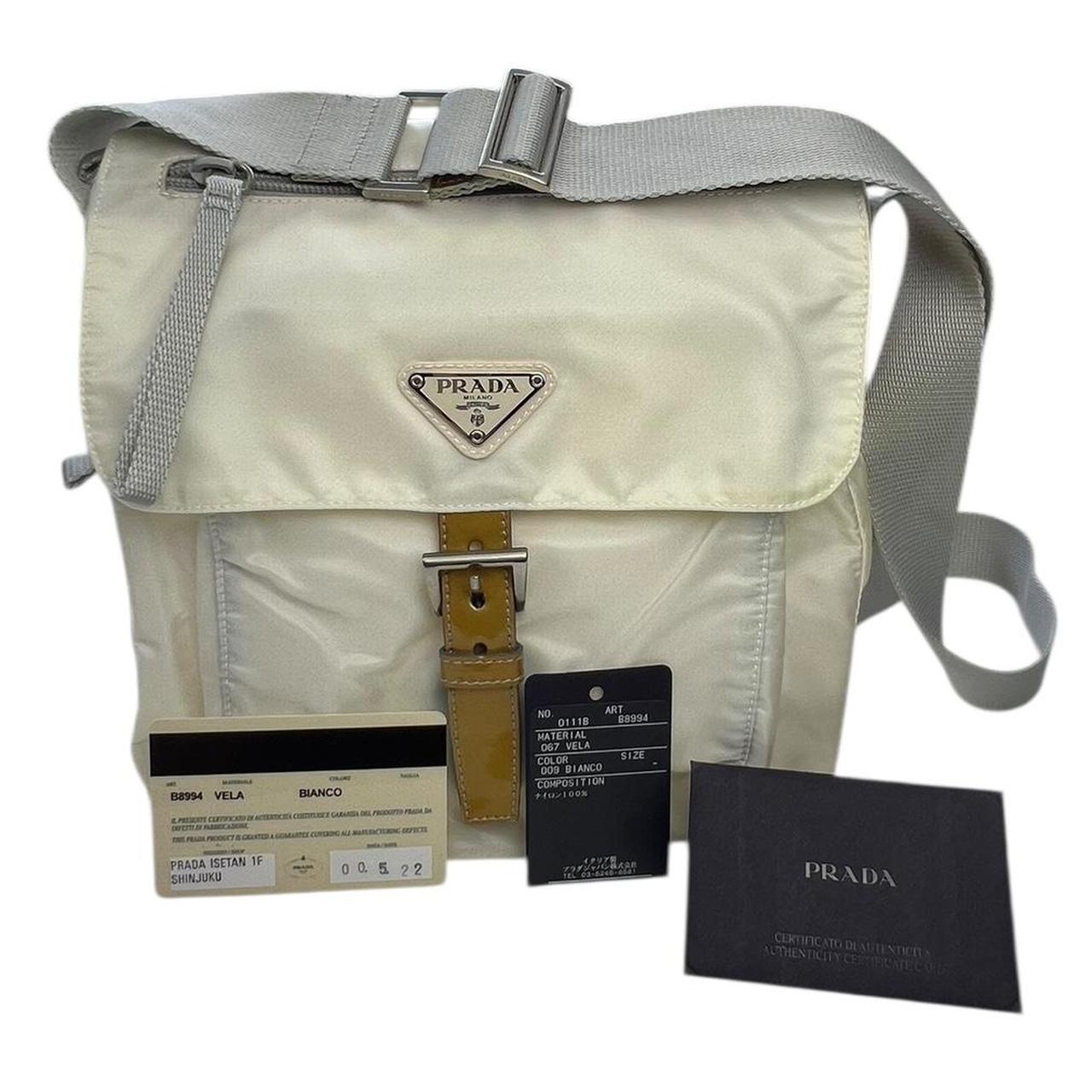 Prada Nylon Crossbody Bag.