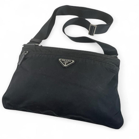 Prada Nylon Crossbody Bag.