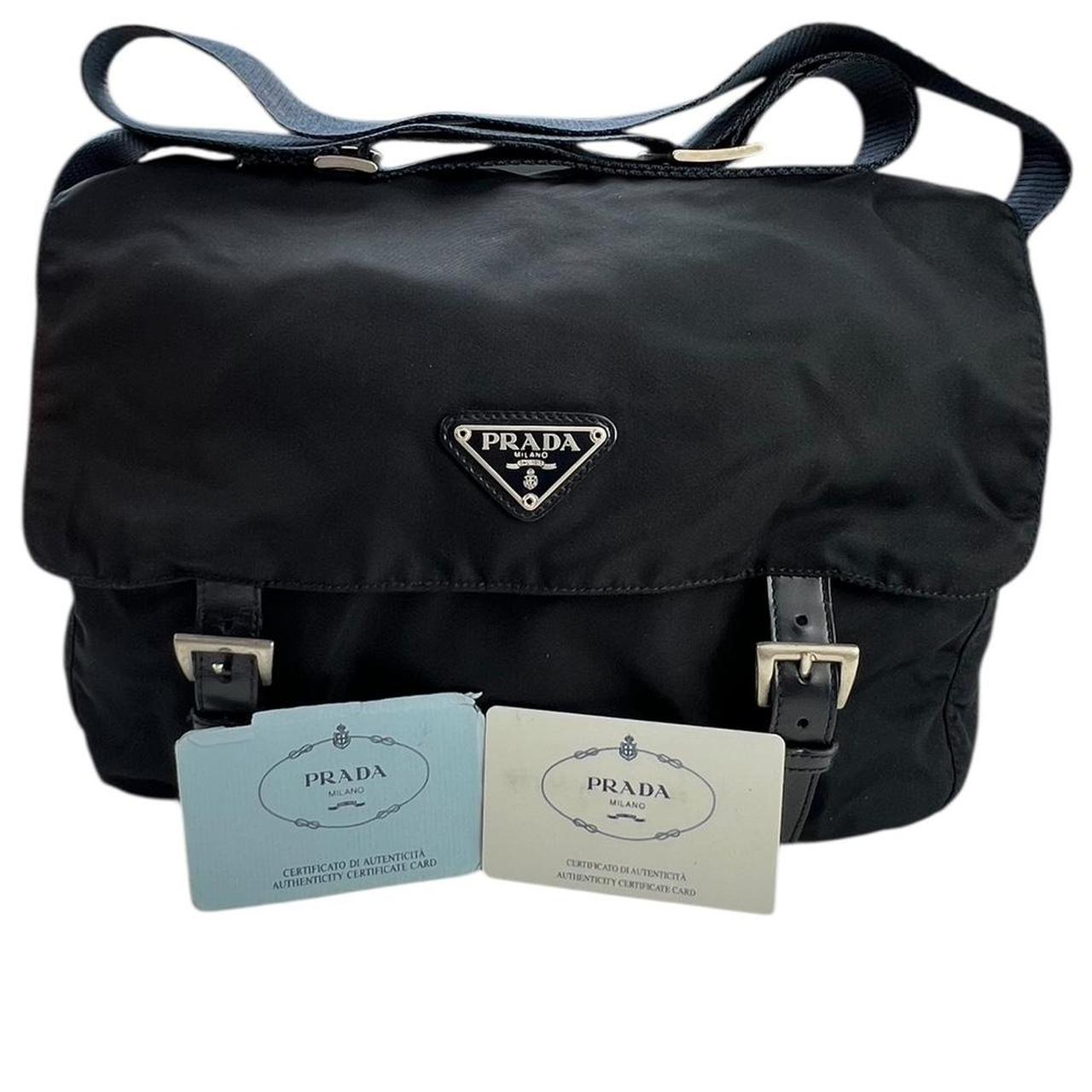 Prada Nylon Crossbody Bag.