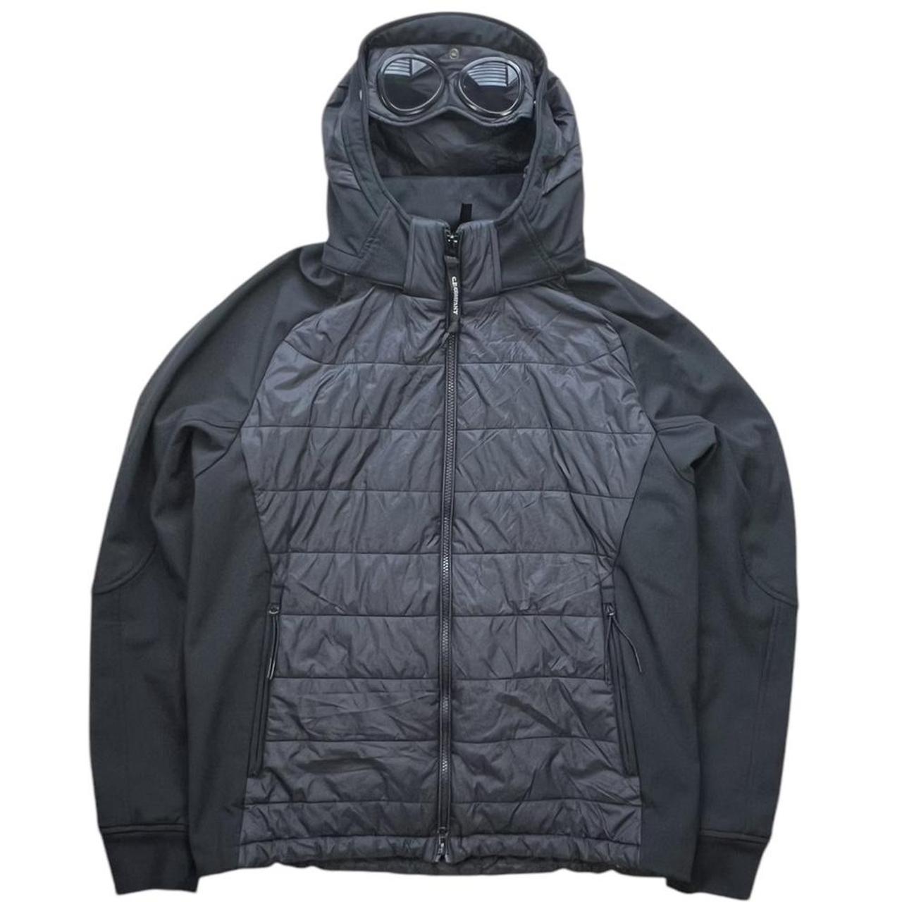 CP Company Soft Shell Goggle Puffer Jacket