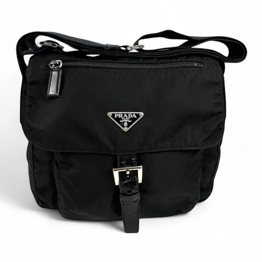 Prada Nylon Crossbody Bag.