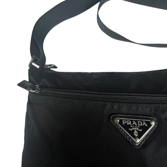 Prada Nylon Shoulder Bag.