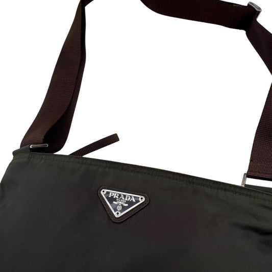 Prada Nylon Crossbody Bag.