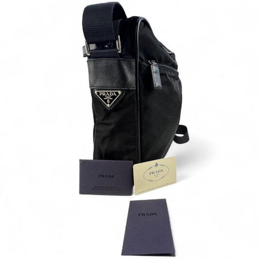 Prada Nylon Shoulder Bag.