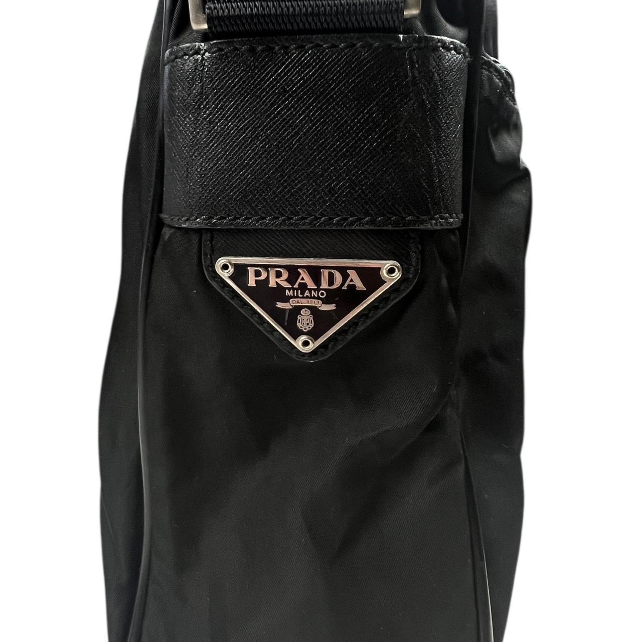 Prada Nylon Shoulder Bag.