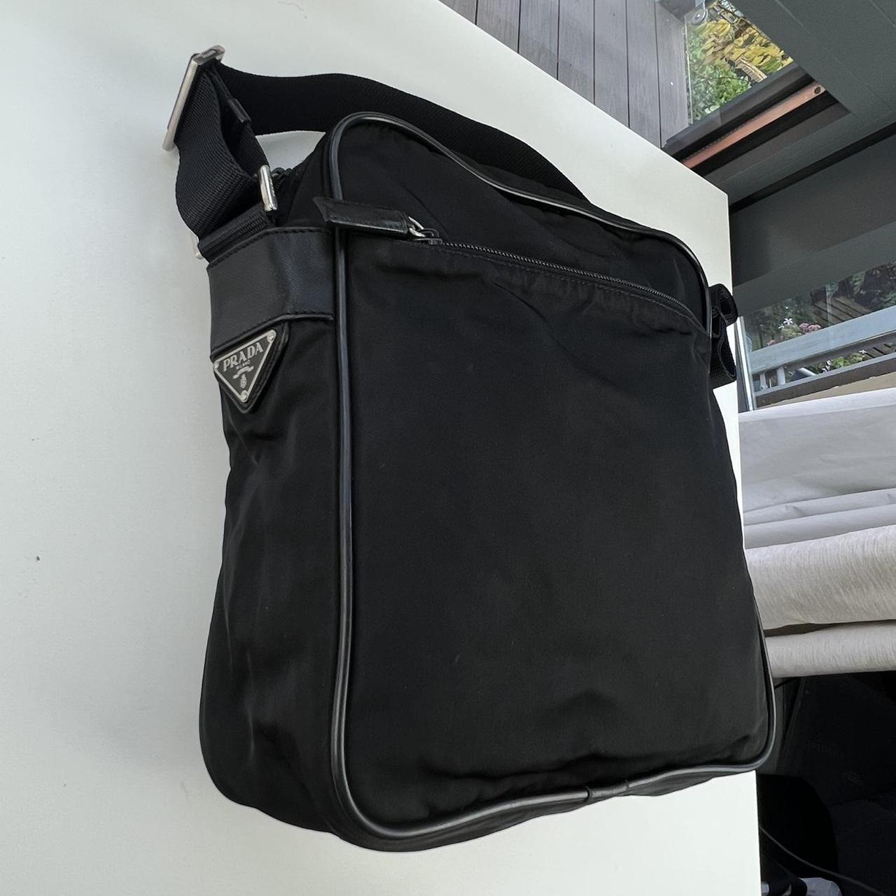 Prada Nylon Shoulder Bag.