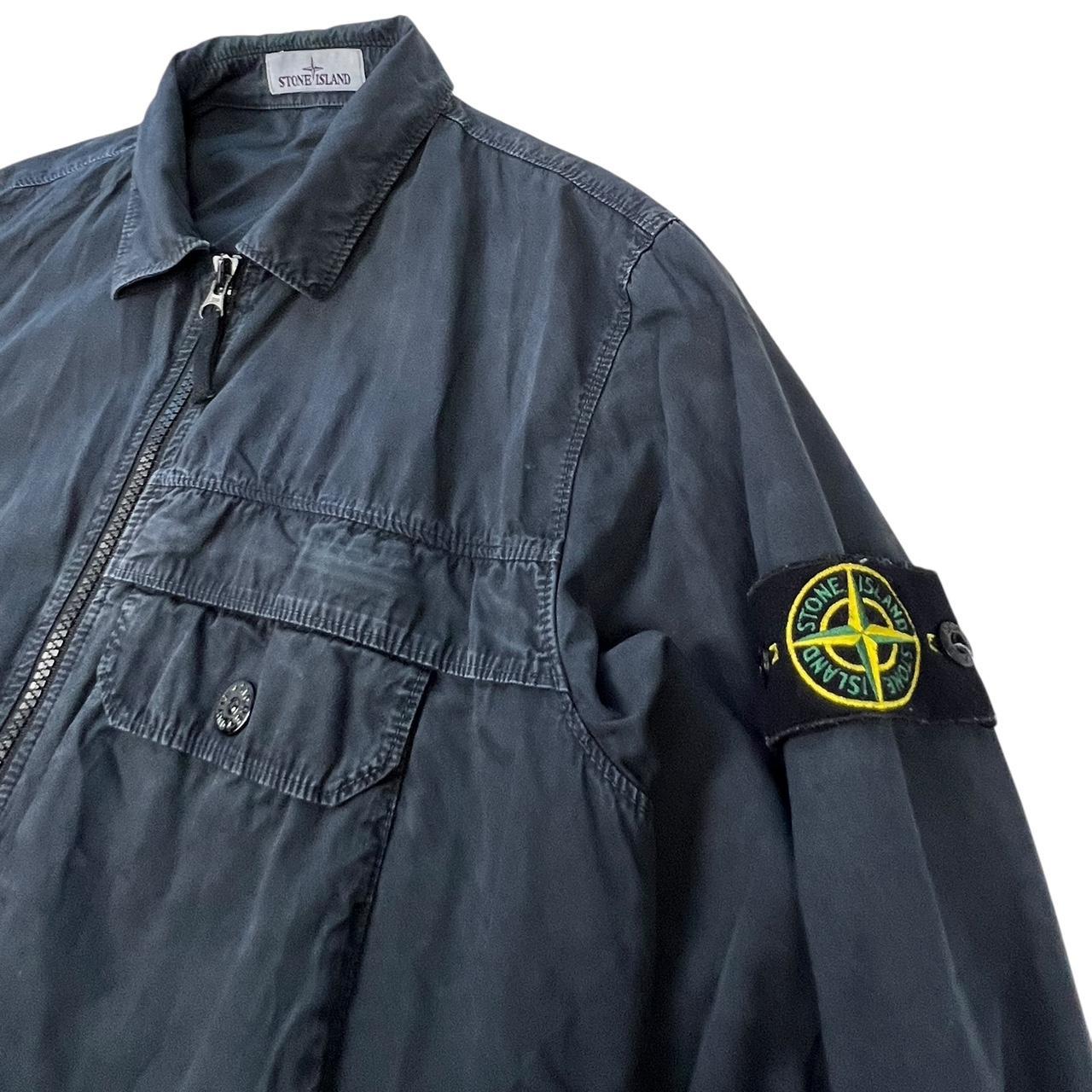 Stone Island Canvas Overshirt .