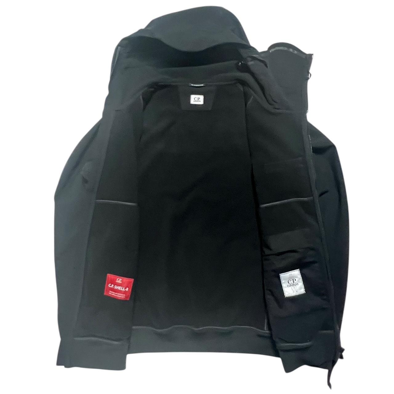 CP Company Soft Shell Metropolis Masked Zip Up Jacket  .
