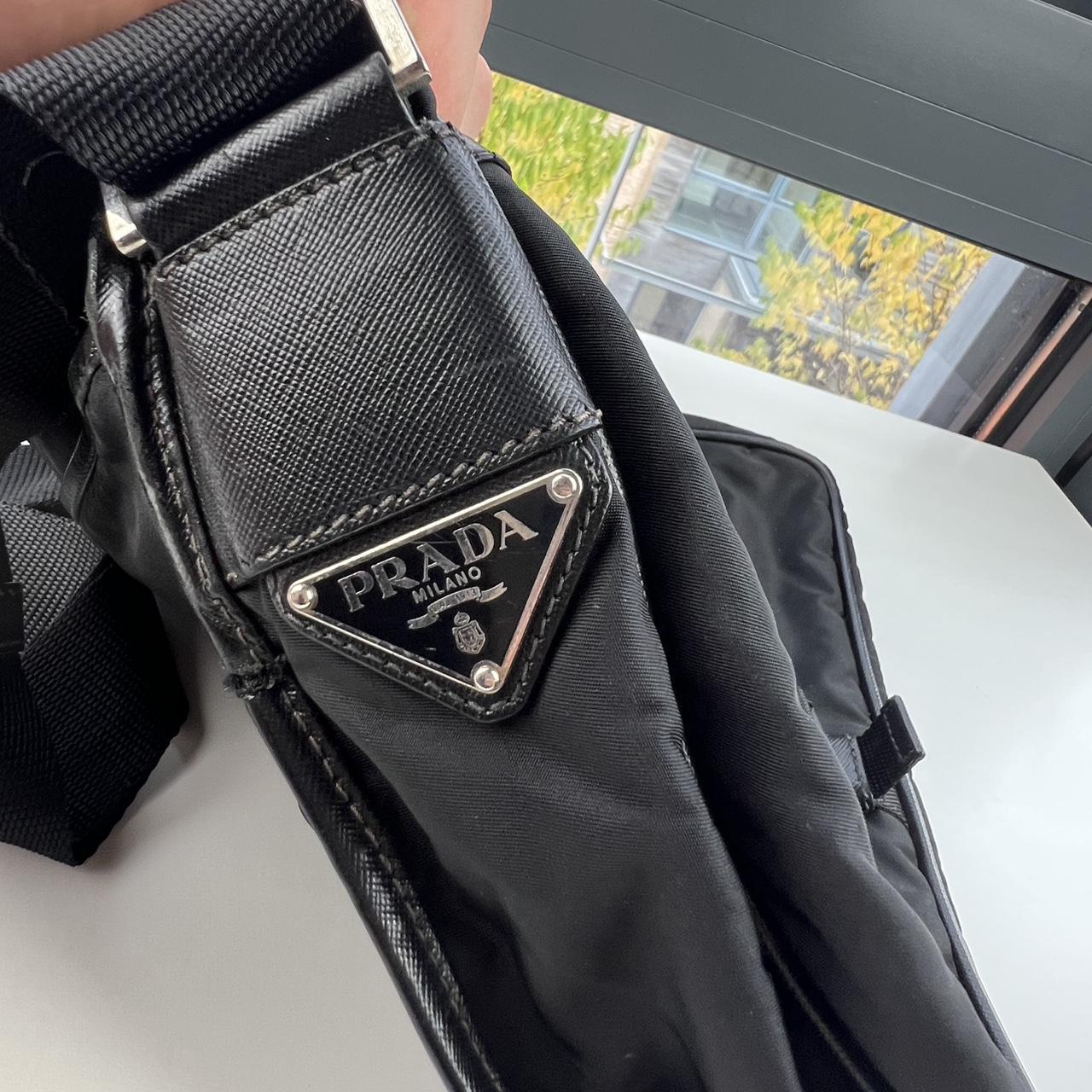 Prada Nylon Shoulder Bag.