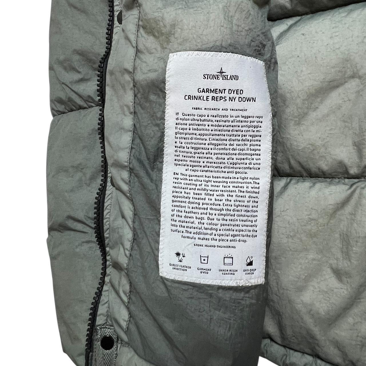 Stone Island Crinkle Reps NY Down Jacket .