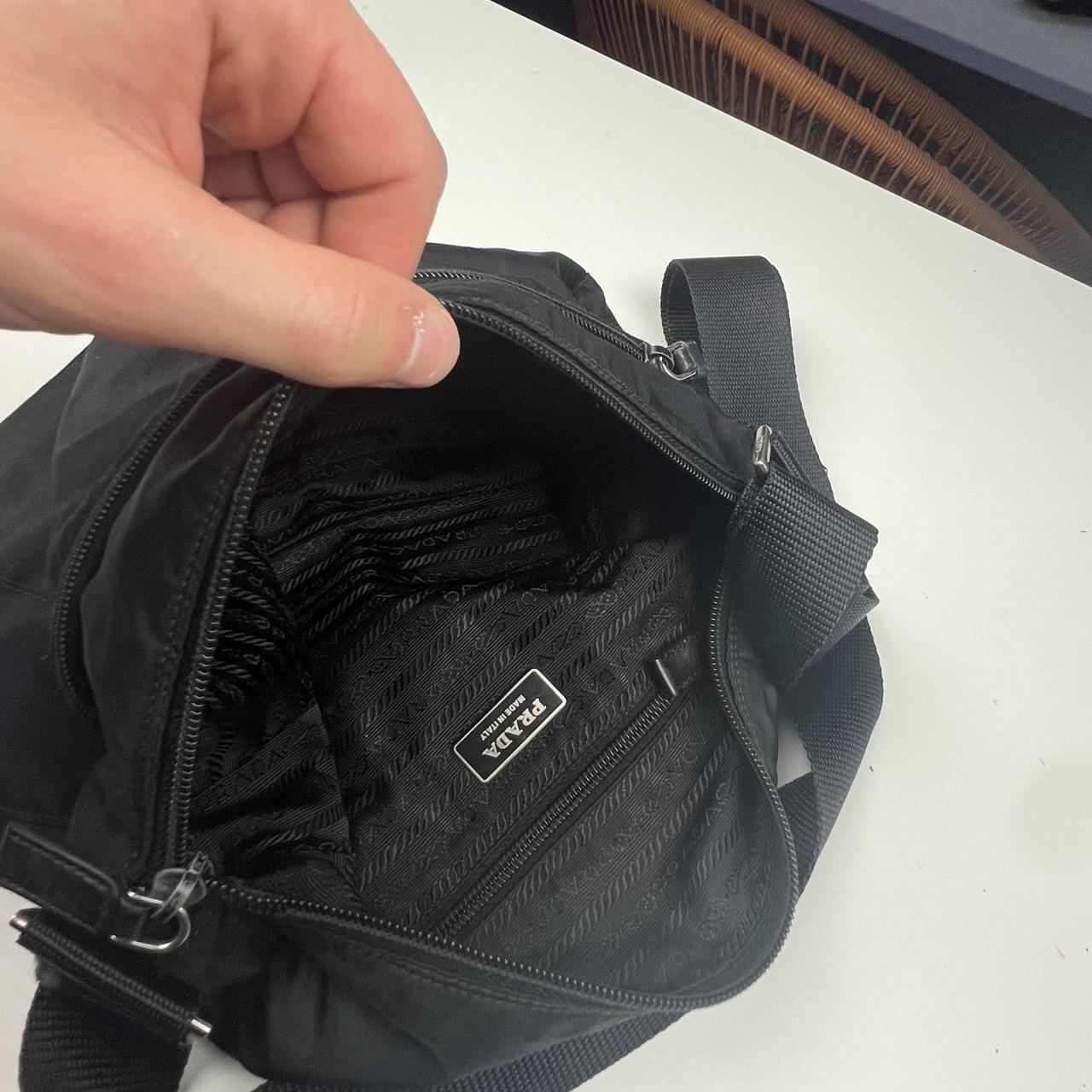 Prada Nylon Shoulder Bag.