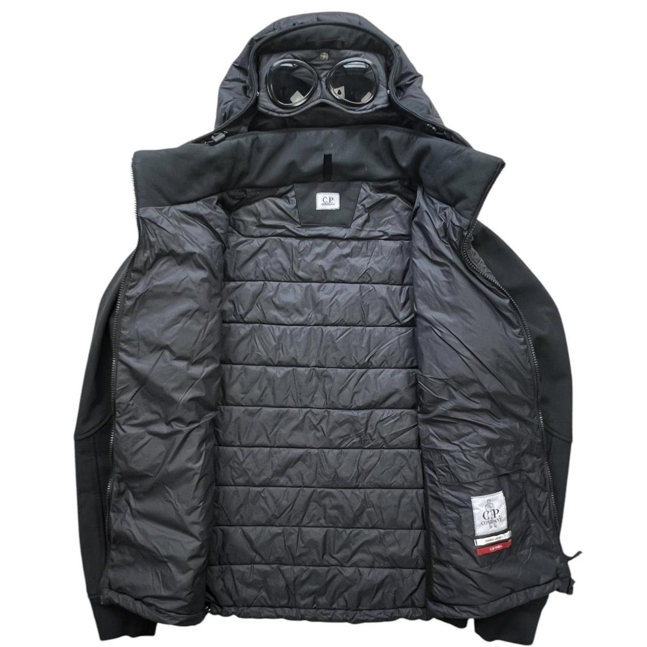 CP Company Soft Shell Goggle Puffer Jacket