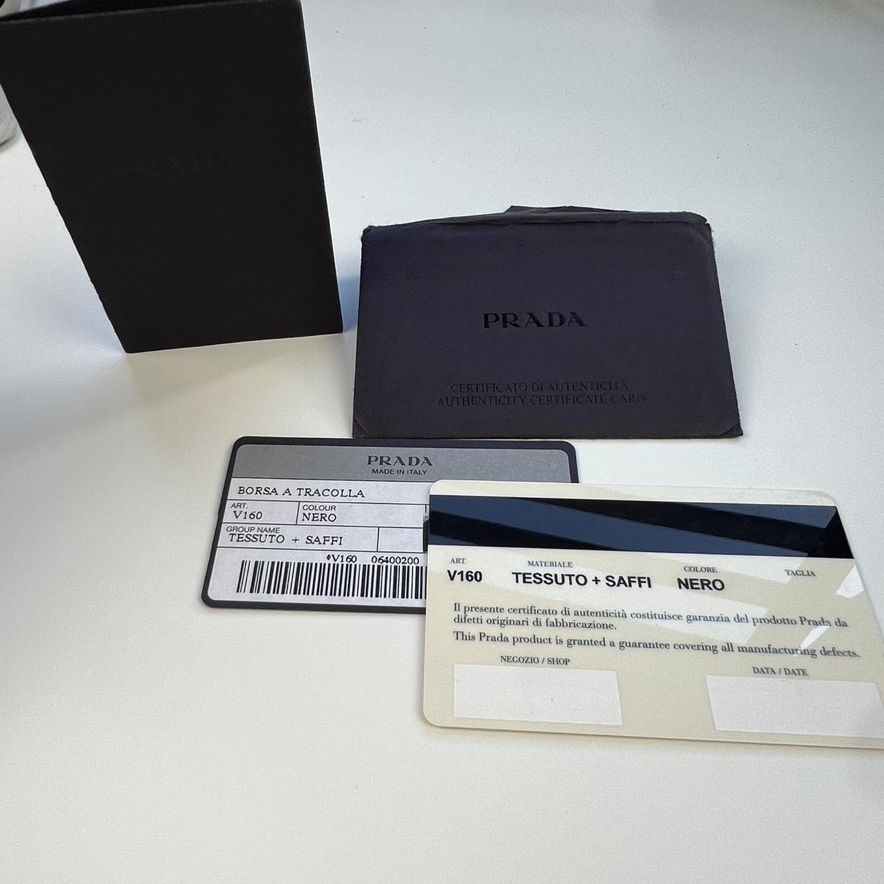 Prada Nylon Crossbody Bag.