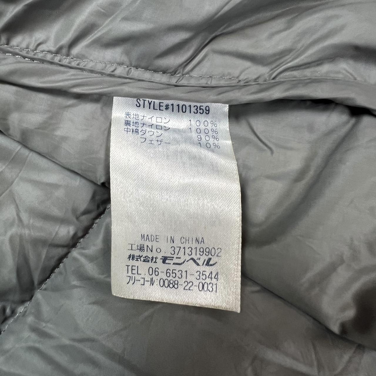 Montbell Down Jacket .