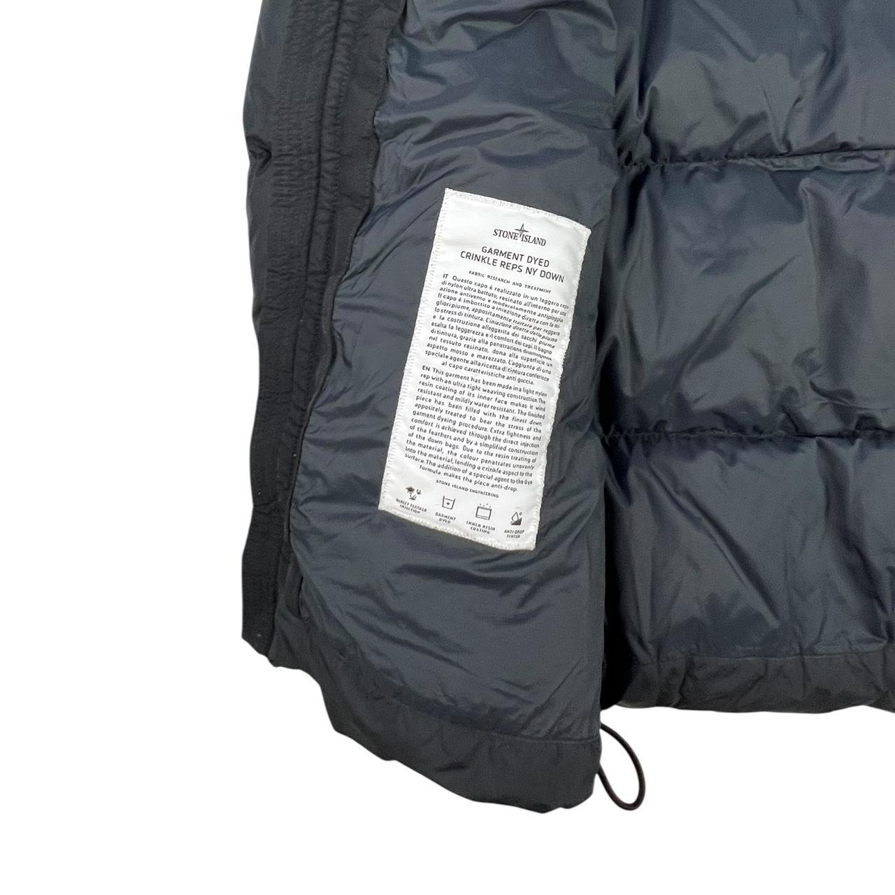 Stone Island Garment Dyed Crinkle Reps NY Down Jacket.