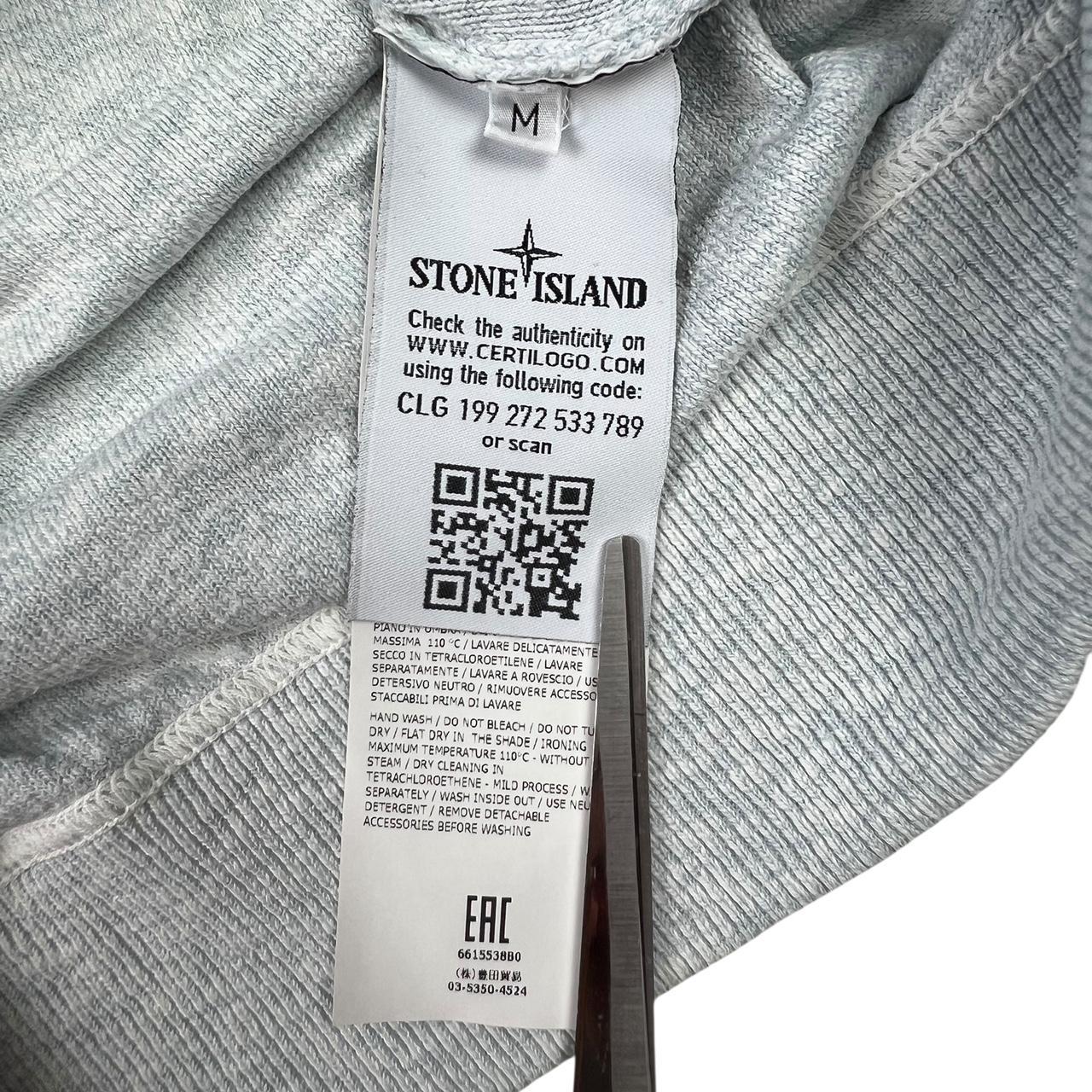 Stone Island Zip Hoodie.