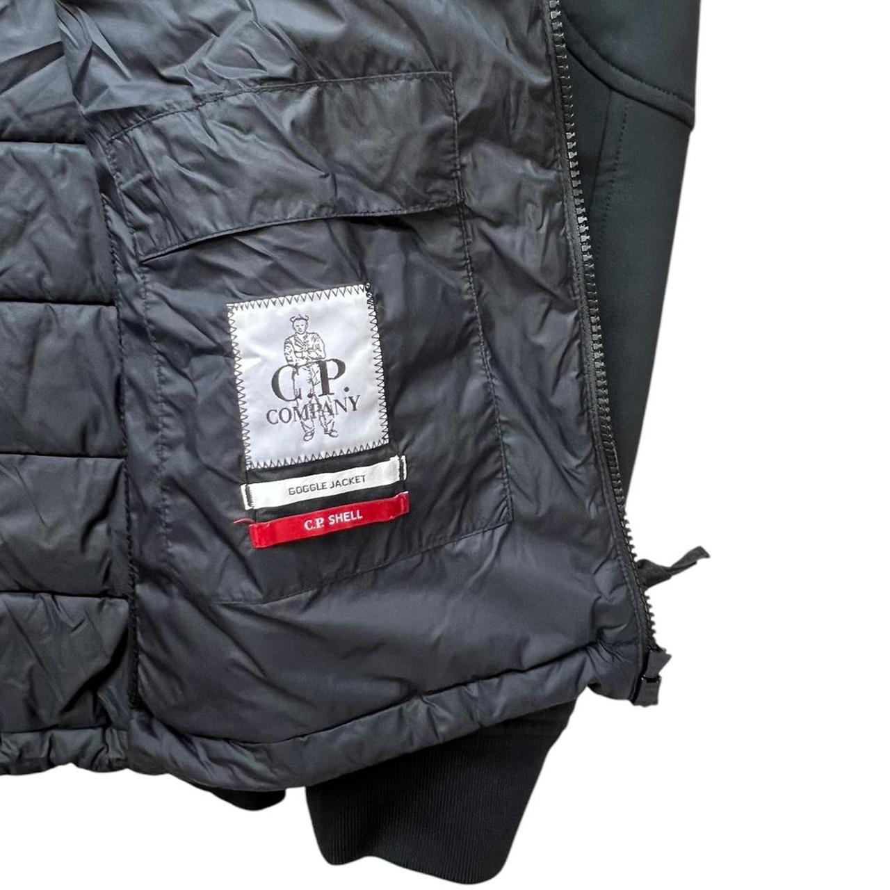 CP Company Soft Shell Goggle Puffer Jacket