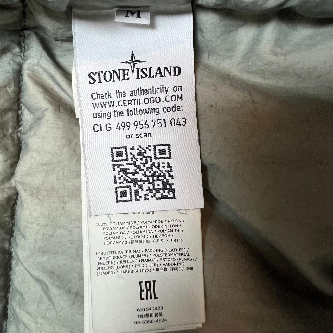 Stone Island Crinkle Reps NY Down Jacket .