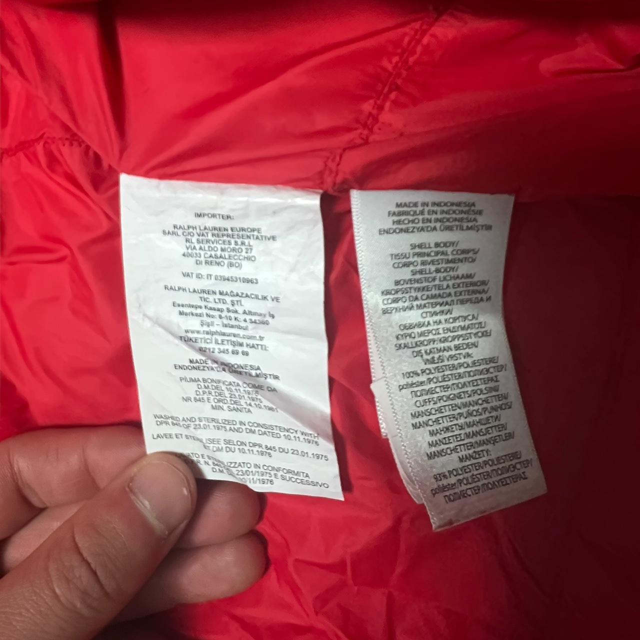 Ralph Lauren “Big Pony” Puffer Jacket.