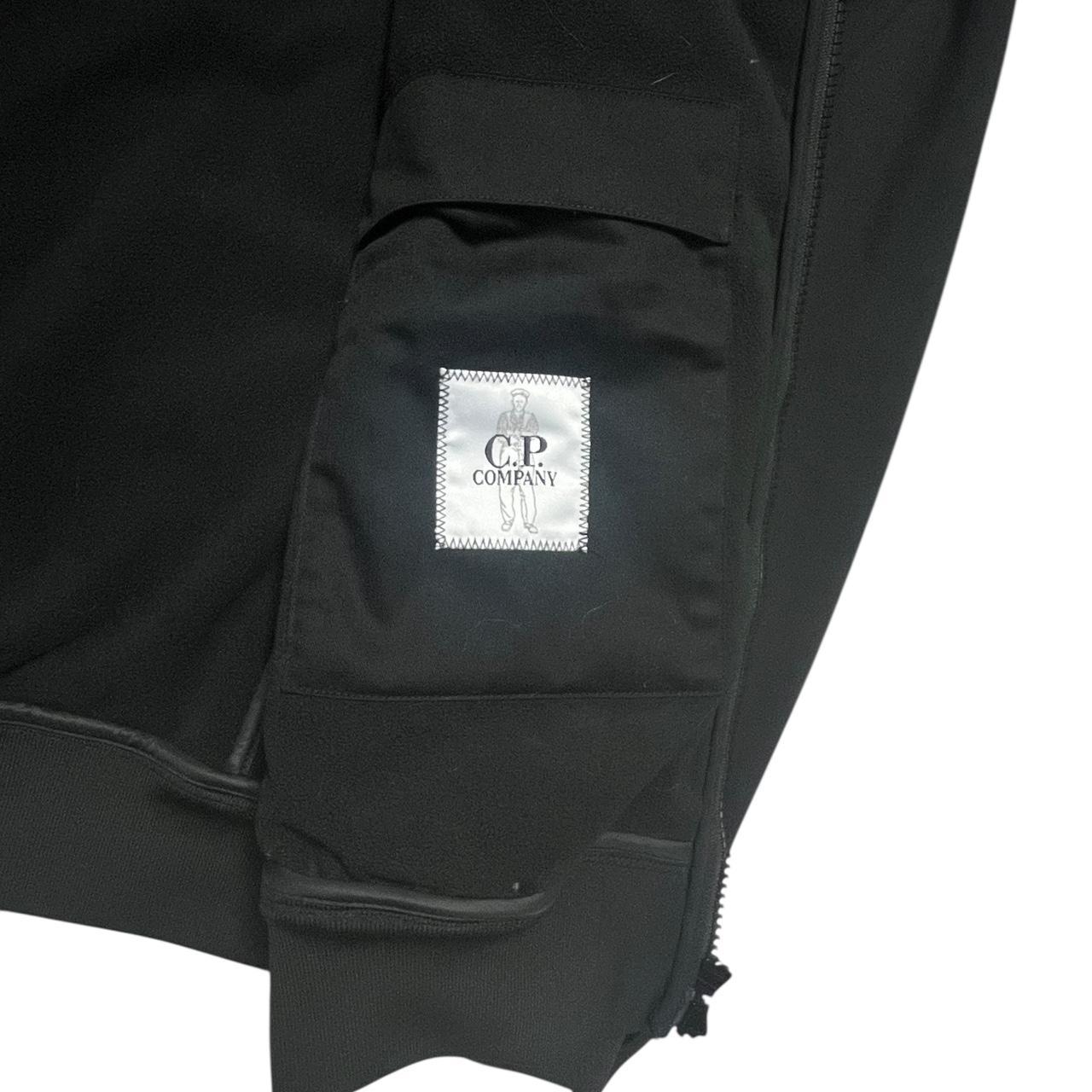 CP Company Soft Shell Metropolis Masked Zip Up Jacket  .