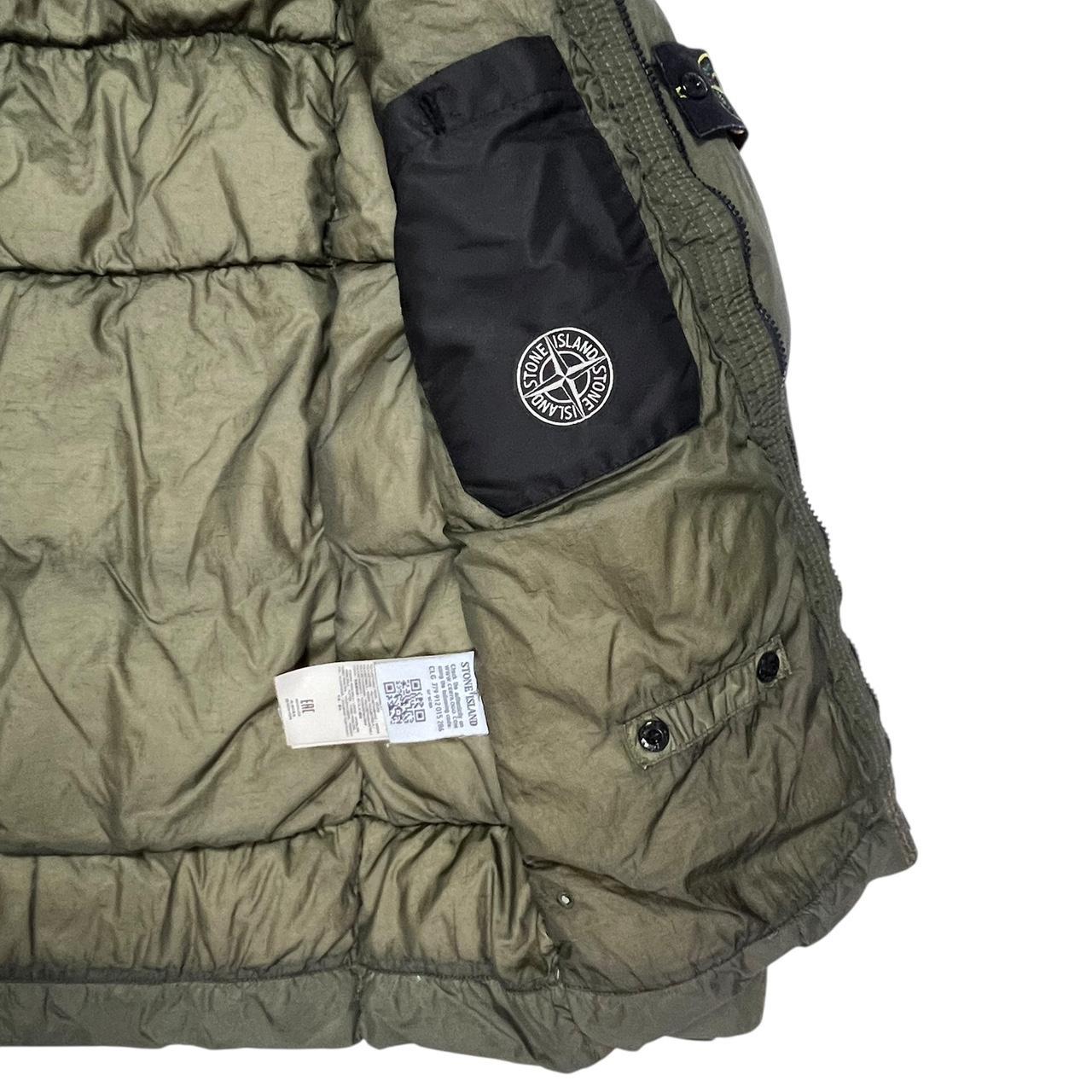 Stone Island Garment Dyed Crinkle Reps NY Down Jacket.