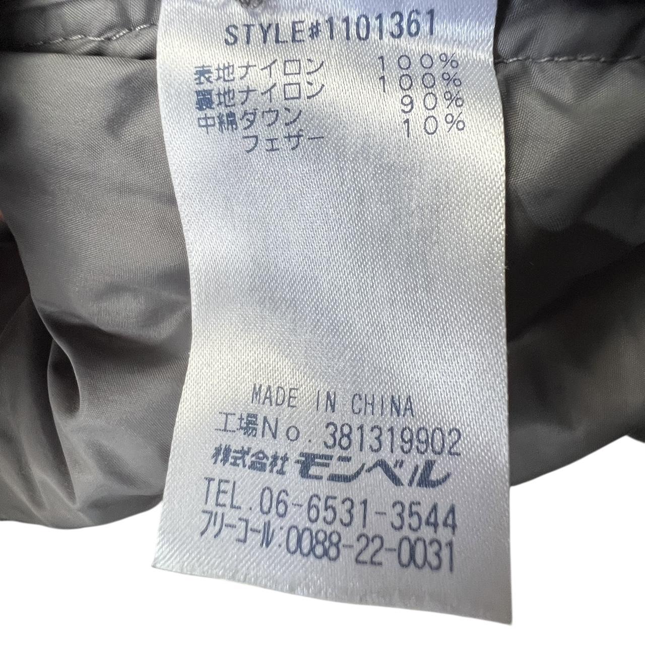 Montbell Down Jacket .