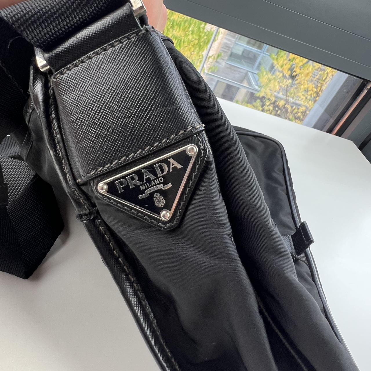 Prada Nylon Shoulder Bag.