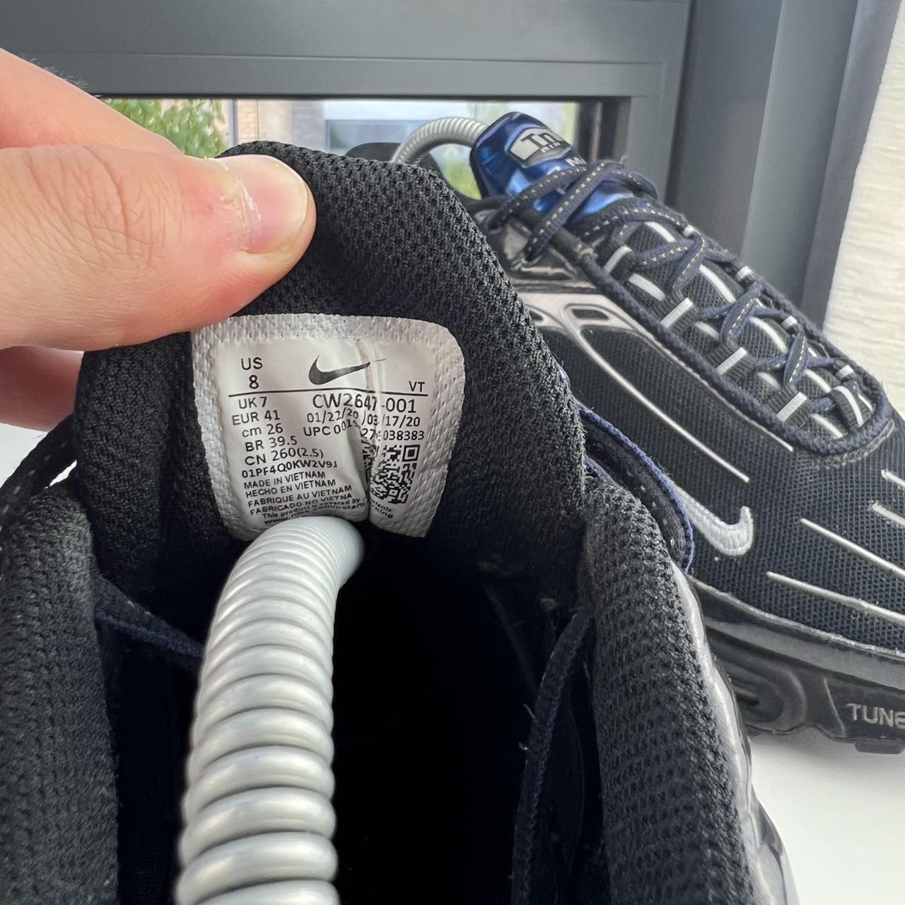 Nike TN Trainers Black + Silver