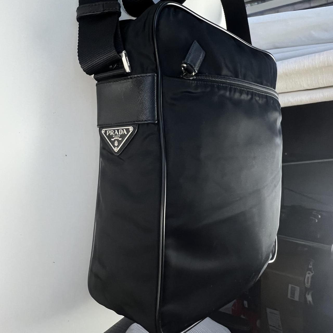 Prada Nylon Shoulder Bag.