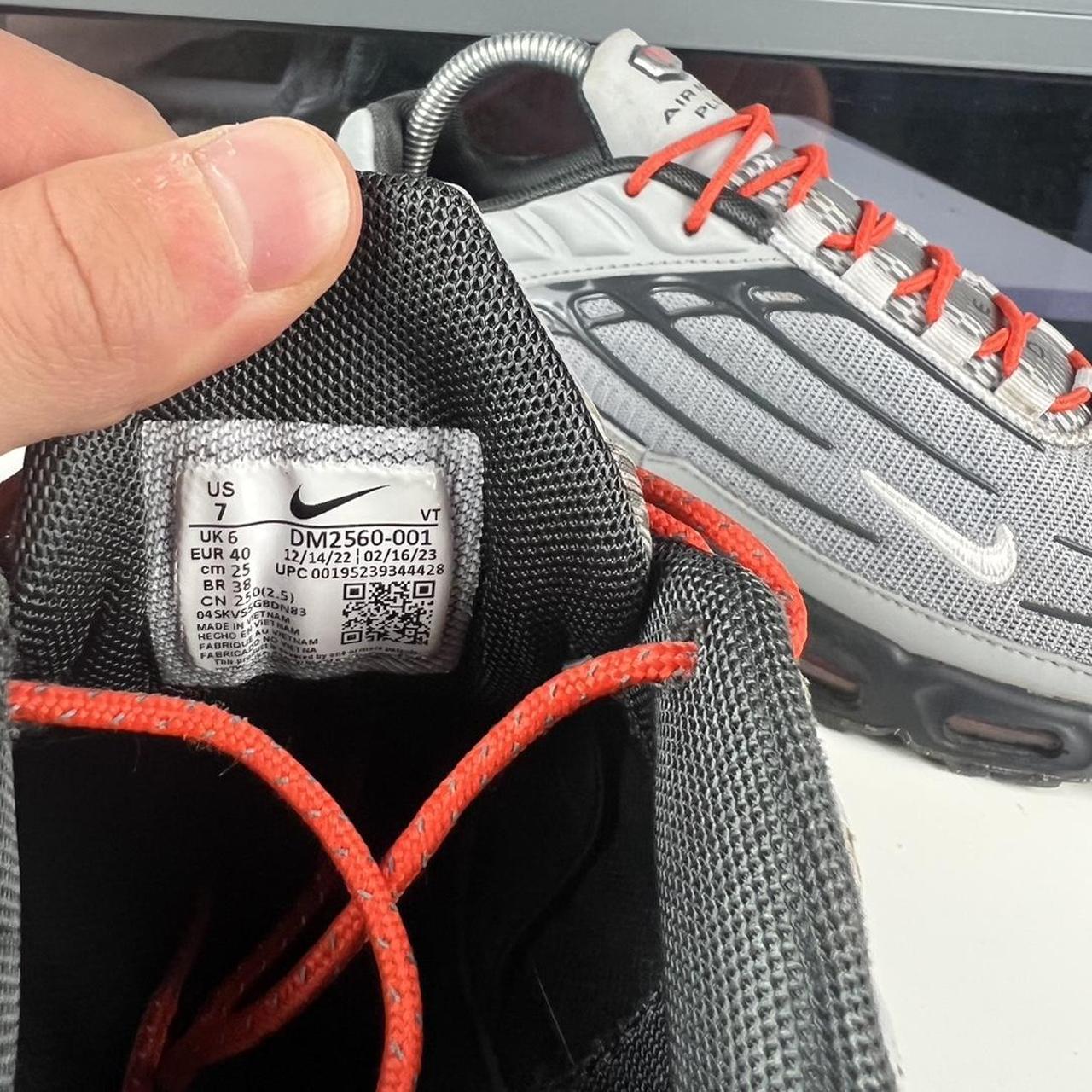 Nike TN Plus Grey Red tuned air.
