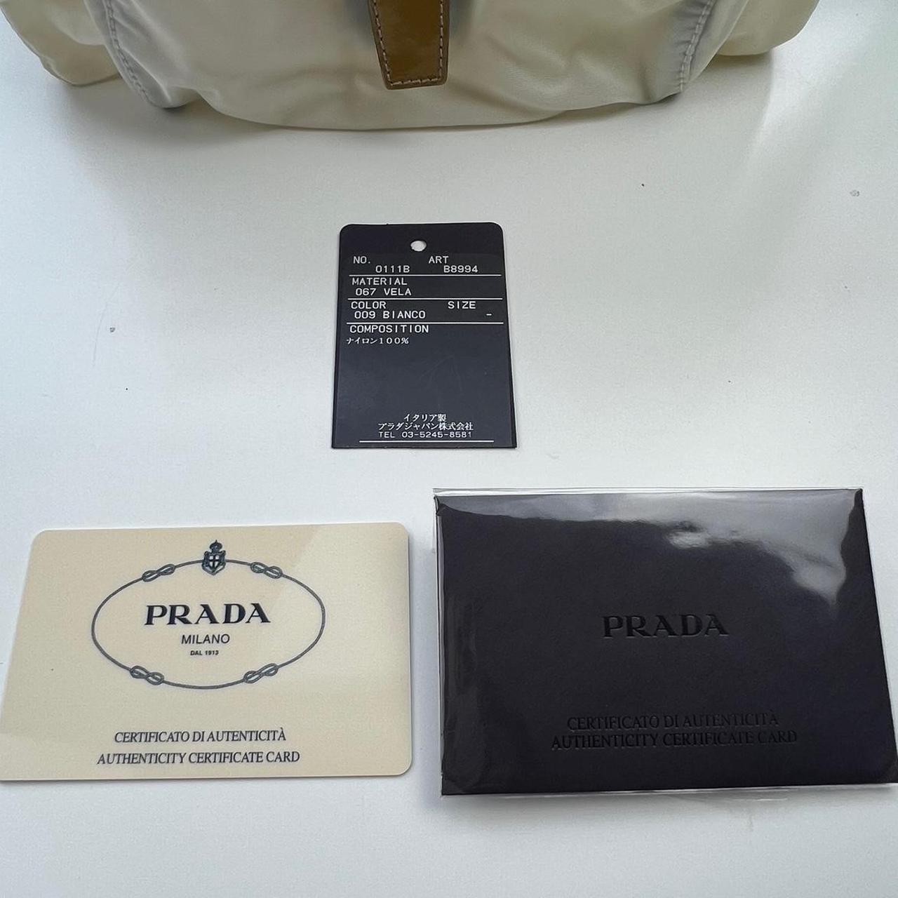 Prada Nylon Crossbody Bag.