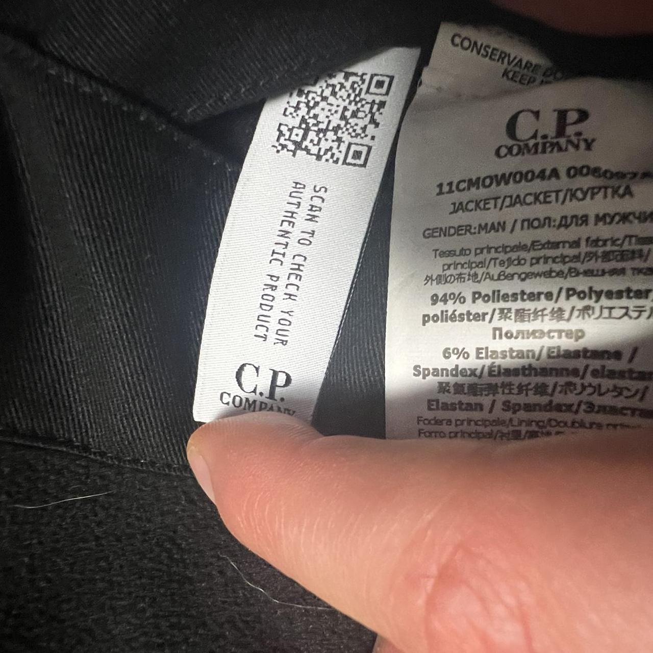 CP Company Soft Shell Metropolis Masked Zip Up Jacket  .