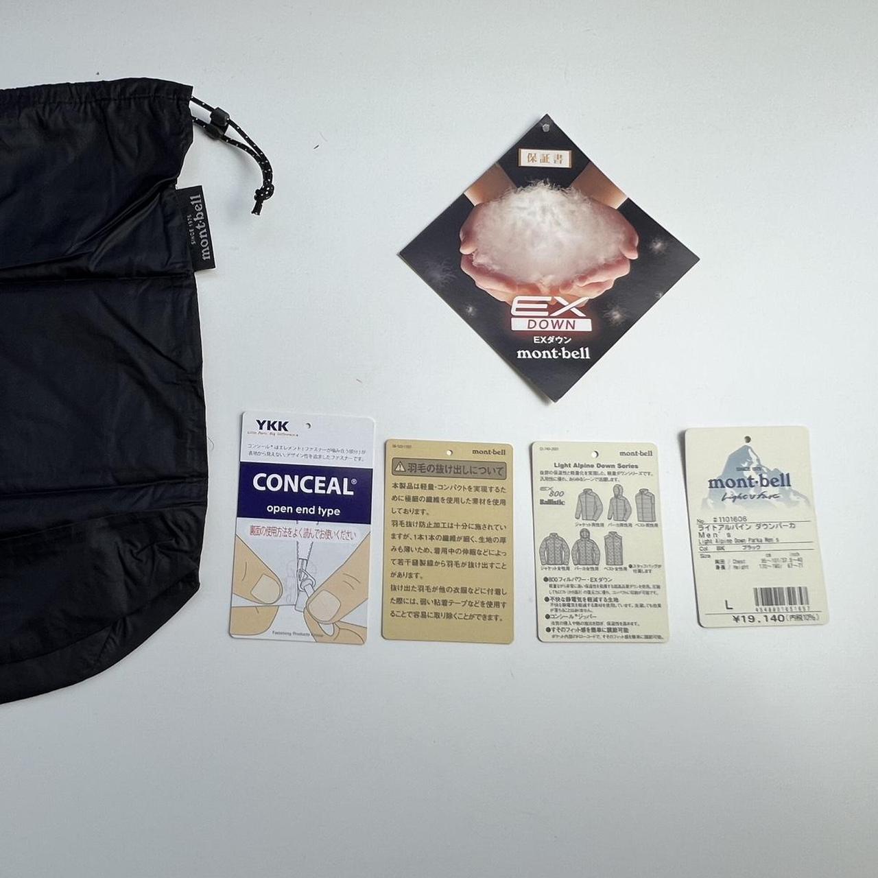 Montbell Down Jacket .