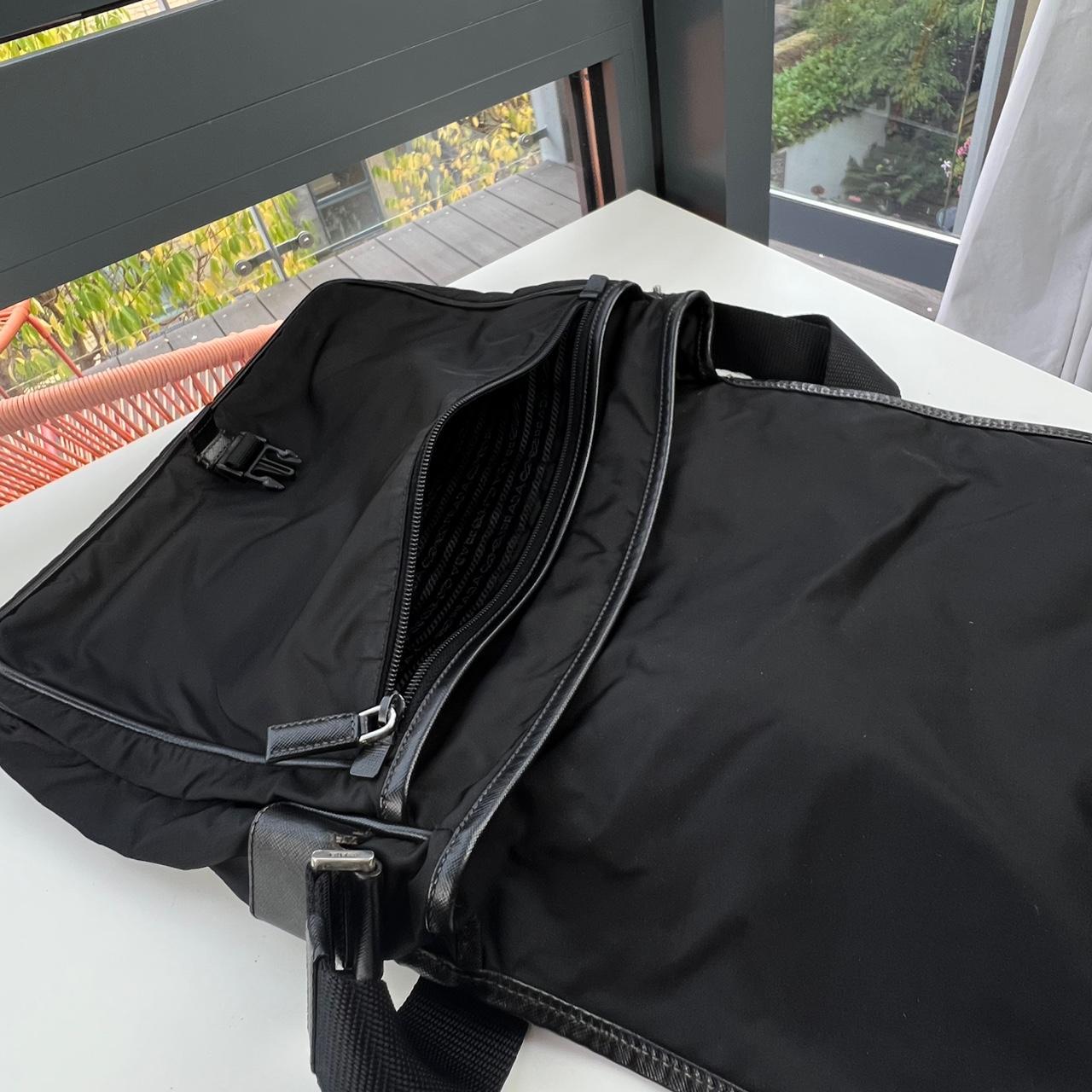 Prada Nylon Shoulder Bag.